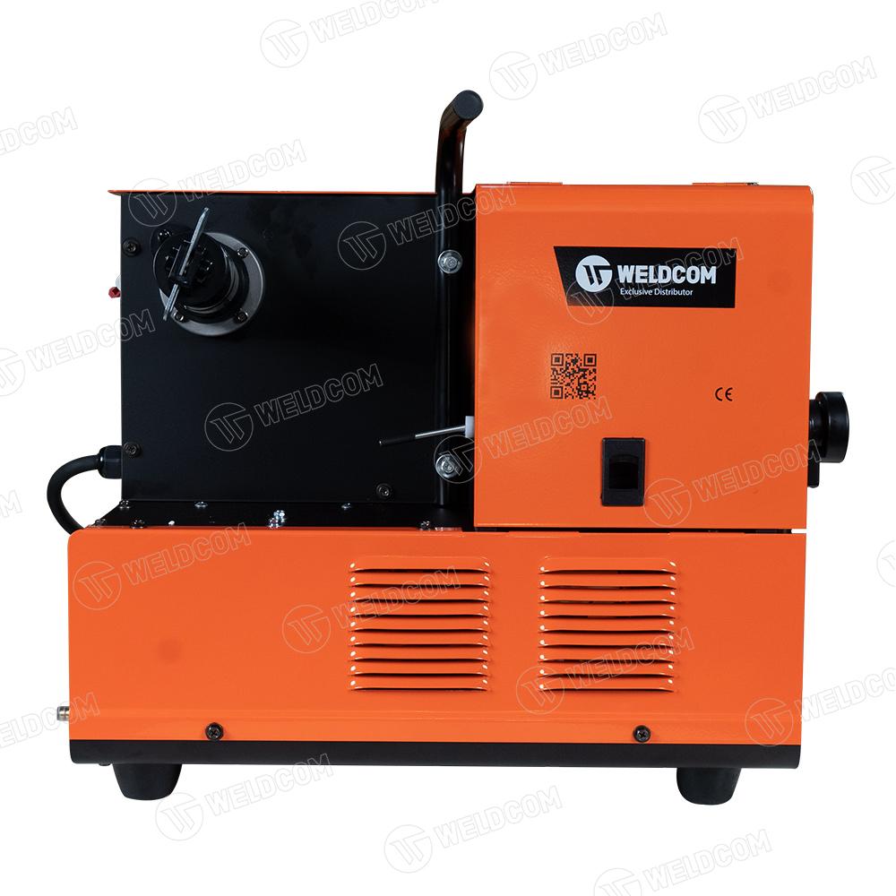 Jasic MIG 200 (J03) máy hàn MIG/CO₂ đầu liền 1 pha 220 V, điều chỉnh dòng 50-200A, thích hợp hàn thép, inox, khung hộp, giúp kiểm soát bavia, nâng cao chất lượng mối hàn và giảm chi phí sửa chữa sau khi hàn.