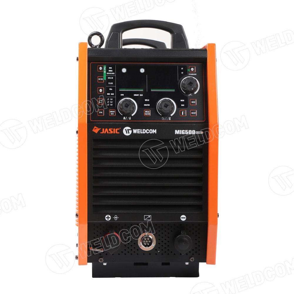 Máy Hàn MIG Công Nghiệp JASIC MIG 500 N392 II MAX20, Dành Cho Nhà Máy, Dòng 30-500A, Nguồn 3 Pha, Hàn Liên Tục Chu Kỳ Tải 100%, Hồ Quang Ổn Định, Mối Hàn Tối Ưu – Đầu Tư Bền Vững Cho Doanh Nghiệp