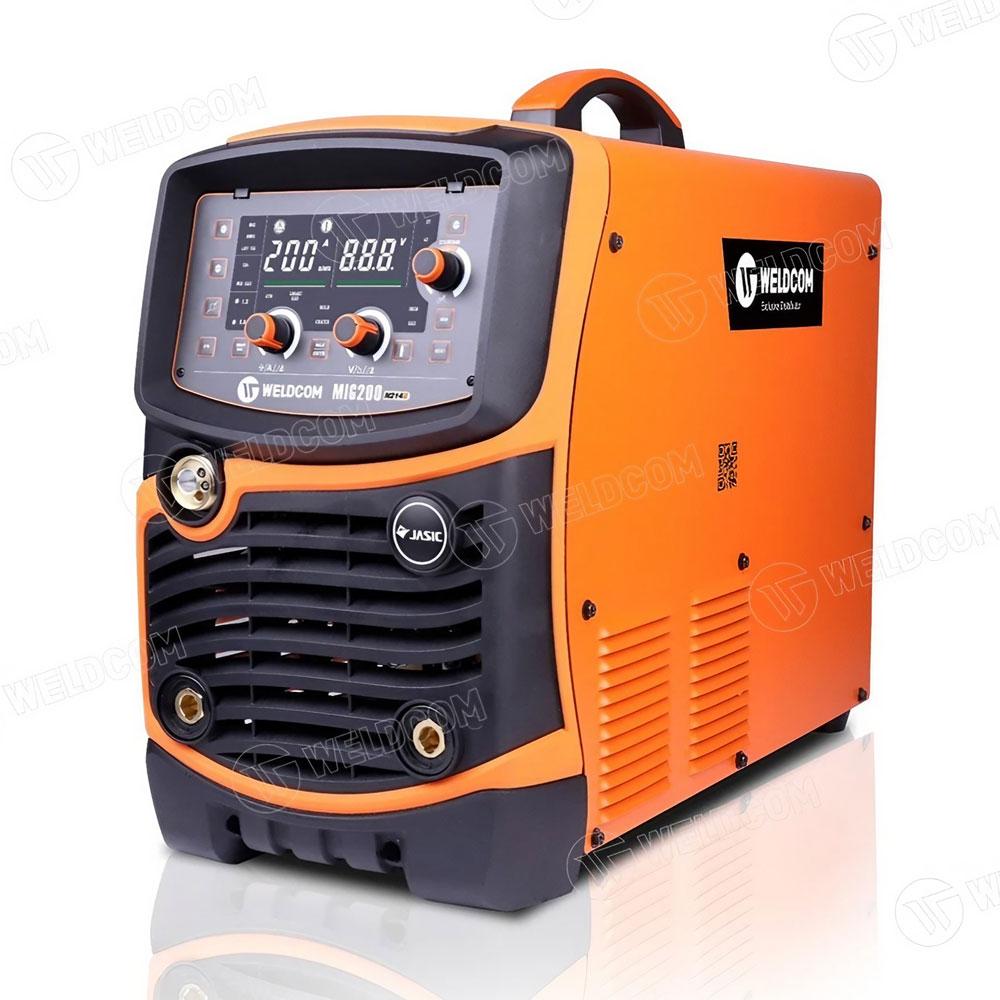 Máy Hàn MIG200 N214 II JET20 Jasic Chính Hãng, Công Nghệ Inverter IGBT 200A Tiết Kiệm Điện 60%, Hàn MIG Synergic Tự Động Điều Chỉnh, Hàn Que 2T/4T Ổn Định, Hồ Quang Êm Ru Ít Bắn Tóe, Màn Hình LCD Dễ Dùng, Quạt Làm Mát Thông Minh Giảm Ồn