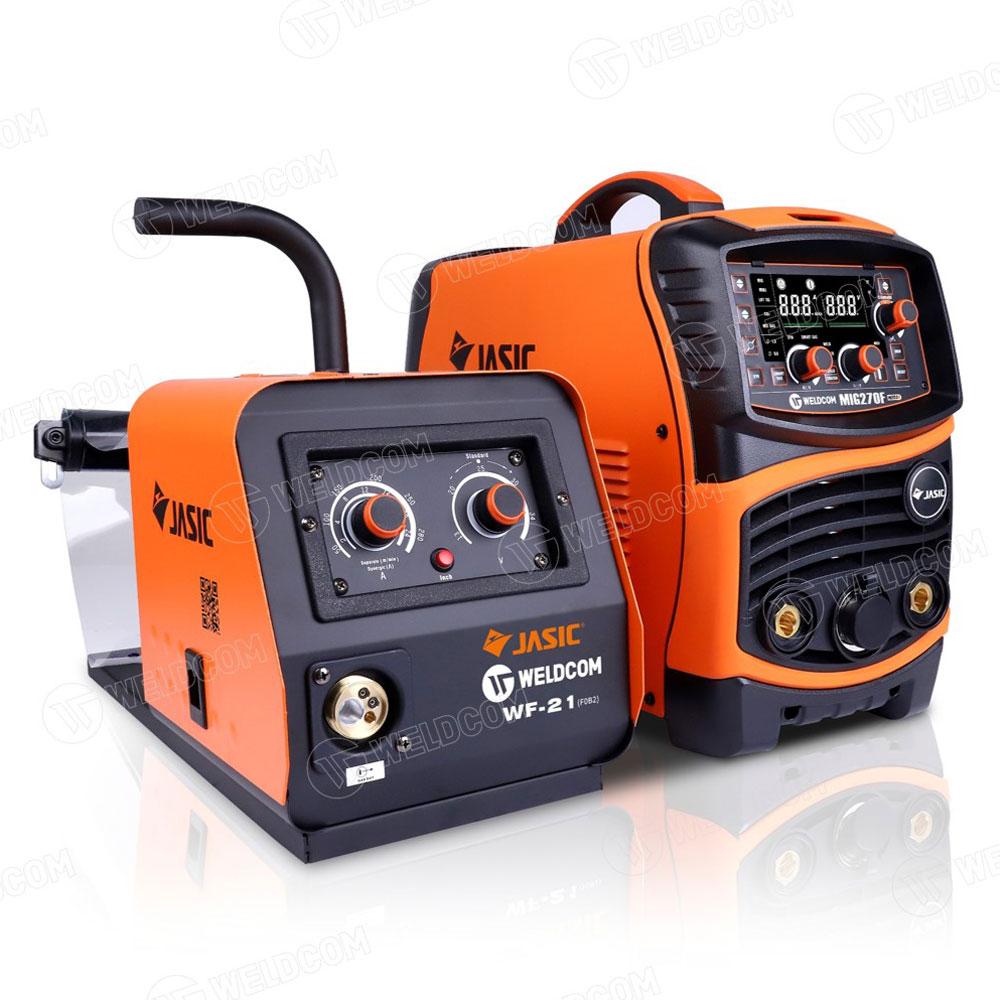 Máy hàn MIG270F N253 II JASIC, công nghệ Inverter IGBT tiết kiệm điện và giảm tiếng ồn, dòng hàn 50-270A cho hàn kết cấu thép, thiết kế màn hình LCD, quạt làm mát thông minh – lựa chọn tối ưu cho xưởng cơ kh