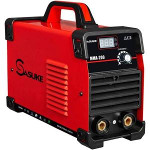Máy Hàn Que Sasuke MMA 200 Điện Tử 200A Cao Cấp, Bảo Vệ Quá Tải Tự Động, Siêu Nhẹ 2.5kg Dễ Vận Hành, Tiết Kiệm Điện, Lý Tưởng Hàn Đồ Gia Dụng