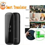 Máy Phiên Dịch G5 Thông Minh 40 Ngôn Ngữ, dịch giọng nói thời gian thực và dịch ảnh chụp nhanh, kết nối Bluetooth 4.2, pin sạc tích hợp dùng tới 6 giờ – lý tưởng du lịch, công tác quốc tế và học ngoại ngữ.
