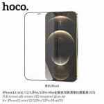 Miếng kính cường lực Hoco G5 / G10 Full Glass cho iPhone 13 Pro Max / 14 Plus, bảo vệ màn hình trọn vẹn từ cạnh tới cạnh, độ cứng 9H chống va đập mạnh, cảm giác vuốt như màn hình gốc – lựa chọn hoàn hảo cho người dùng iPhone cần độ bền & trải nghiệm