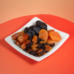 Mix Trái Cây Khô Oh! Smile Nuts 350g gồm chà là khô Deglet Nour Tunisia, mận khô Chile & mơ khô Thổ Nhĩ Kỳ – snack ăn liền nhiều loại, trái cây sấy khô nhập khẩu, nguồn dinh dưỡng tự nhiên cho cả gia đình