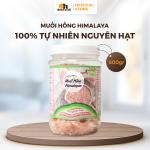 Muối Hồng Himalaya Dạng Hạt Smile Nuts 500g– Sản phẩm nhập khẩu trực tiếp từ Pakistan, không chất phụ gia, bảo quản dễ dàng, phù hợp cho gia đình và nhà hàng