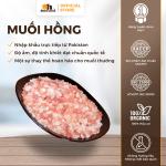 Muối Hồng Himalaya Dạng Hạt Smile Nuts 500g– Sản phẩm nhập khẩu trực tiếp từ Pakistan, không chất phụ gia, bảo quản dễ dàng, phù hợp cho gia đình và nhà hàng