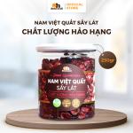Nam Việt Quất Sấy Lát 250 g Smile Nuts, lựa chọn snack ít đường, giàu chất chống oxy hóa, lý tưởng cho người bận rộn