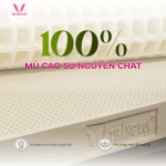 Nệm 100% Cao Su Thiên Nhiên Thắng Lợi SiSi Advance, đàn hồi tối ưu, kháng khuẩn, thoáng khí, bảo hành 15 năm, thiết kế sang trọng, phù hợp mọi lứa tuổi, nâng cao giấc ngủ, giảm đau lưng, hỗ trợ cột sống, sản phẩm cao cấp cho gia đình