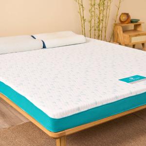 Nệm Aeroflow Standard Nhật Bản, Foam Mixel Cube sáng chế độc quyền, nâng đỡ cơ thể, giảm áp lực, áo nệm đa tầng thoáng khí, khóa kéo tiện lợi, chứng nhận quốc tế, giấc ngủ sâu, an toàn tuyệt đối cho sức khỏe