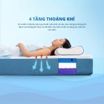 Nệm foam Aeroflow Pride, công nghệ Adaptive Foam như trợ lý giấc ngủ, Mixel Cube thoáng khí, áo nệm SEAQUAL™ YARN chống nước kháng khuẩn, Contour cutting điều chỉnh độ cứng mềm, mang đến giấc ngủ sâu và thoải mái.