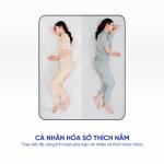 Nệm lò xo Amando Innovation, công nghệ RevoFeel cá nhân hóa, khung lò xo túi 7 vùng, memory foam gel kháng khuẩn, cao su thiên nhiên thoáng khí, nâng đỡ xương khớp, giấc ngủ cân bằng và thoải mái.