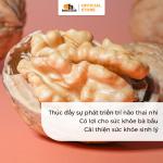 Nhân óc chó vàng Chile hũ 165g Oh! Smile Nuts, nguồn Omega-3 & protein cao, snack hạt nhập khẩu ngon tự nhiên, giữ độ giòn, bổ sung dưỡng chất, lựa chọn snack lành mạnh mỗi ngày