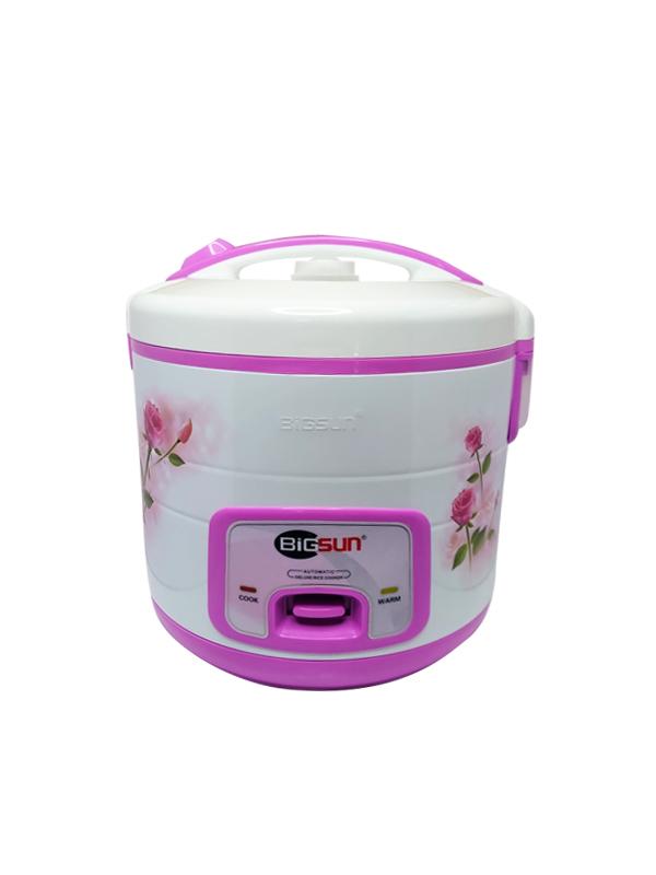 Nồi Cơm Điện BigSun BR,25 Nắp Gài 2.5L Cho Gia Đình, Nấu Cơm Nhanh, Giữ Ấm Lâu, Thiết Kế Cao Cấp, Dễ Sử Dụng, Chất Lượng Chính Hãng BigSun