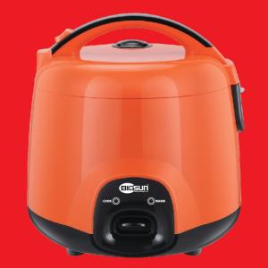 Nồi Cơm Điện Mini BigSun 0.8L Giá Rẻ, Thiết Kế Macaron Sang Trọng Xanh Xám Hoặc Cam Đen, Công Suất 350W Nấu Nhanh Cơm Dẻo Thơm Cho 2-4 Người, Ruột Chống Dính Toàn Thân Dễ Vệ Sinh Siêu Tiện Lợi, Tiết Kiệm Điện Năng Lý Tưởng Cho Sinh Viên Ký Túc Xá