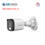 Siêu Phẩm Camera An Ninh Thân KBVISION KX-AD5111C-A 5.0MP Full Color Ánh Sáng Kép, Độ Phân Giải 5MP CMOS Chân Thực, Ống Kính 3.6mm 92° Góc Rộng Lớn, Tầm 30m Hồng Ngoại + 20m LED Trắng Thông Minh, Tích Hợp Mic Phát Hiện Âm Thanh Nguy Hiểm