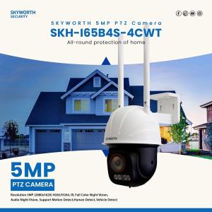 Skyworth SKH-I65B4S-4CWT Camera WiFi 5MP Full HD 2880×1620 @25fps, Hồng Ngoại Có Màu, Hỗ Trợ Mic/Loa 2 chiều, WiFi 2.4G & LAN, Chuẩn IP66 – Giải Pháp Giám Sát Toàn Diện Cho Nhà, Cửa Hàng & Kho