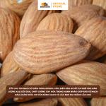 Hạt hạnh nhân Mỹ tách vỏ nướng mộc 265g, Oh! Smile Nuts, snack hạt nguyên bản, giữ vỏ xanh, giàu vitamin E & chất chống oxy hóa, snack cao cấp cho sức khỏe