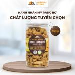 Oh! Smile Nuts Hạnh nhân Mỹ rang bơ 350g – hạt snack thơm ngon với 98% hạnh nhân và 2% bơ & gia vị, không chất bảo quản, giữ dưỡng chất, bổ sung năng lượng sạch mỗi ngày