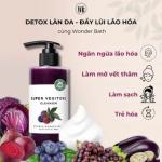 Sữa rửa mặt rau củ thải độc Wonder Bath Super Vegitoks 300ml, tẩy trang 3 trong 1, làm sạch sâu, detox da, dưỡng ẩm, sáng mịn, chiết xuất rau củ tự nhiên, an toàn da nhạy cảm, giúp da khỏe mạnh và căng bóng tự nhiên, hàng chính hãng Byvibes Hàn Quốc