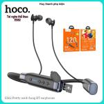 Tai Bluetooth Thể Thao Choàng Cổ Hoco ES62, Bluetooth 5.3, phạm vi truyền 10m, hiển thị pin thông minh, chức năng gọi rõ ràng, thiết kế bền bỉ, phù hợp tập luyện thể thao, học tập và làm việc, pin ổn định, logo tùy chỉnh sang trọng