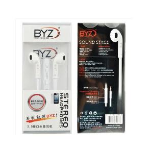Tai Nghe Có Dây BYZ S389 Jack 3.5mm – Âm Thanh Sống Động, Micro Tích Hợp, Phù Hợp Với Smartphone, Máy Tính Và Máy Nghe Nhạc