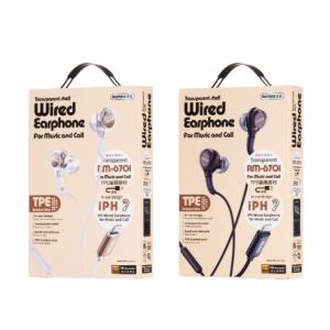 Tai Nghe Có Dây Remax RM-670i Cổng Lightning, Âm Thanh HIFI Sống Động, Thiết Kế Công Thái Học, Dây TPE Bền Bỉ, Micro Nhạy, Tương Thích iPhone 6 Đến iPhone 14 Pro Max, Giải Pháp Nghe Nhạc Hoàn Hảo Cho Người Dùng Trẻ