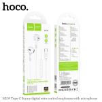 Tai Nghe Hoco M109 Chính Hãng, Âm Thanh HiFi Chất Lượng Cao, Loa 14mm, Dây ABS+TPE Tráng Men 1.2m, Trọng Lượng Nhẹ 10g, Jack Type-C/3.5mm Đa Năng, Micro Tích Hợp, Điều Khiển Nội Tuyến, Tương Thích Huawei, Xiaomi, OnePlus, Samsung, iPhone Type-C, Giải