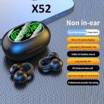 Tai nghe True Wireless Bluetooth 5.3, công nghệ DSP, khử tiếng ồn thông minh, pin 40H, dock sạc từ tính, màn hình LED, thiết kế móc tai thể thao chống nước IPX7, sản phẩm viral cho người yêu nhạc và công nghệ