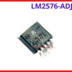 IC công suất nguồn LM2576ADJ chân dán TO263, linh kiện bán dẫn dải nguồn rộng chịu nhiệt cao hiệu suất lớn, chip dán năm chân chuyên dùng sửa bo mạch điều khiển máy hàn điện tử, thiết bị công nghiệp tự động hóa cao, linh kiện máy hàn.