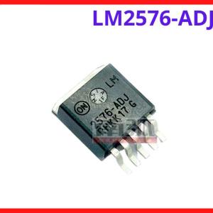 IC công suất nguồn LM2576ADJ chân dán TO263, linh kiện bán dẫn dải nguồn rộng chịu nhiệt cao hiệu suất lớn, chip dán năm chân chuyên dùng sửa bo mạch điều khiển máy hàn điện tử, thiết bị công nghiệp tự động hóa cao, linh kiện máy hàn.