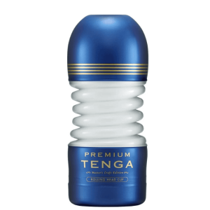 Cốc thủ dâm TENGA Premium Rolling Head CUP chính hãng, thiết kế đầu lăn linh hoạt, kết cấu bên trong tạo cảm giác khác biệt, gel bôi trơn tích hợp, không rung, không cần pin, dành cho nam giới trưởng thành