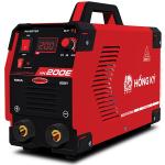 Máy Hàn Điện Tử Hồng Ký HK 200E Mini Inverter, Siêu Nhẹ 5.5kg Dễ Vác, Hàn Que 1.6-3.2mm Ổn Định, Tiết Kiệm Điện 50%, Chống Giật Bảo Vệ Toàn Diện, Lý Tưởng Xưởng Cơ Khí Nhỏ, Sửa Chữa Tại Nhà, Mối Hàn Sạch Đẹp Không Bọt