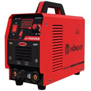 Máy Hàn Điện Tử Hồng Ký HK TIG 200E TIG + Que Đa Năng 220V, Công Suất 7kVA Hàn TIG Kim 1.6-2.4mm Khí Argon Ổn Định, Hàn Que Liên Tục Không Giới Hạn Thời Gian, Mồi Lửa Nhạy Dẫn Nhiệt Tốt, Tiết Kiệm Điện Khủng, Nhỏ Gọn 6-7.5kg Dễ Di Chuyển