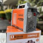 Máy Hàn Que Kenmax KM-220 LCD Inverter Tiên Tiến, Công Suất 6.8KVA Mạnh Mẽ, Hoạt Động Điện Yếu, Màn Hình LCD, Hoàn Hảo Hàn Vật Liệu Mỏng Inox