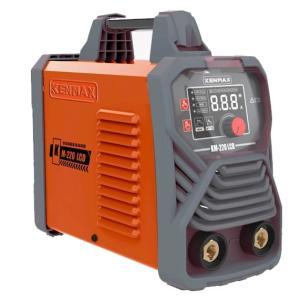 Máy Hàn Que Kenmax KM-220 LCD Inverter Tiên Tiến, Công Suất 6.8KVA Mạnh Mẽ, Hoạt Động Điện Yếu, Màn Hình LCD, Hoàn Hảo Hàn Vật Liệu Mỏng Inox