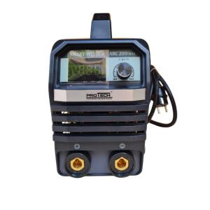 Máy Hàn ProTech ARC 200 MAX 200A 220V Công Suất Cao, Hàn Que Liên Tục 5.0mm Mối Hàn Sâu Bền Đẹp Trên Thép Inox, Màn Hình LED Theo Dõi Thực Tế, Tiết Kiệm Điện Vượt Trội, Vỏ Thép Phủ Tĩnh Điện Chống Gỉ, Gọn Dễ Mang Công Trình Xưởng Lớn