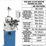 Máy Mài Lưỡi Cưa Đĩa 450, Máy Mài Răng Cưa Tròn Dùng Để Mài Sắc, Vát Mép Và Phục Hồi Răng Lưỡi Cưa Kim Loại, Hỗ Trợ Xưởng Cơ Khí Bảo Dưỡng Dao Cưa, Tận Dụng Lưỡi Cưa Còn Khả Năng Gia Công Thay Vì Thay Mới
