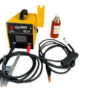 Máy Tẩy Điện Hóa Mối Hàn Inox ProTech MK-1S 220V Công Suất 1000W, Tẩy Rửa Mối Hàn Inox Nhanh Sáng Bóng Ít Xỉ Trên 201/304/316, Dòng Ra 60A Linh Hoạt Dày Mỏng Vuông Tròn Cong Góc Cạnh, Biến Thế Đồng Bền Bỉ Cường Độ Cao