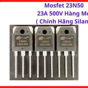 MOSFET 23N50 Silan 23A 500V Chính Hãng, N Channel TO3P, Linh Kiện Máy Hàn Inverter, Nguồn Xung Công Suất Cao, Switching Power Supply, Bộ Điều Khiển Động Cơ, Mạch PFC Công Nghiệp