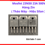 23N50 MOSFET 500V 23A TO3P Silan Hàng Zin Tháo Máy, Transistor Công Suất Cao Áp, Dùng Cho Máy Hàn Inverter, Nguồn Switching, Board Công Suất, UPS, Bộ Nguồn Xung, Sửa Chữa Điện Tử