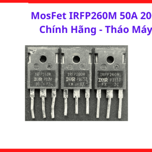 MOSFET IRFP260M 50A 200V Chính Hãng Tháo Máy, Transistor Công Suất Kênh N TO247, Linh Kiện Máy Hàn Inverter, Sửa Chữa Máy Hàn TIG MIG Que, MOSFET Công Suất Cao, Dùng Cho Nguồn Xung, Plasma, ZVS, Biến Tần