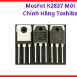 MOSFET K2837 Toshiba Chính Hãng, 2SK2837 N Channel 500V 20A TO3P, Linh Kiện Công Suất Cho Máy Hàn Inverter, Nguồn Xung Switching, Mạch Điều Khiển Động Cơ, Sửa Chữa Bo Mạch Điện Tử Công Nghiệp, Chịu Áp Cao