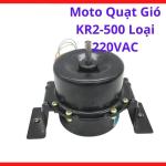 Mô tơ quạt gió công suất lớn tiêu chuẩn kỹ thuật cao, motor quạt gió KR2-500 loại 220VAC, thiết bị điện bền bỉ theo thời gian, giúp khôi phục lực quay mạnh mẽ cho mọi công trình quạt công nghiệp