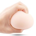 Ngực giả silicone kèm âm đạo giả thủ dâm cho nam, đồ chơi tình dục nam cầm tay màu da, thiết kế kết hợp mô phỏng vòng ngực và lỗ âm đạo giả có gân bên trong, kích thước tham khảo 8 x 8 cm, phù hợp nam giới trưởng thành