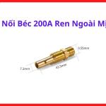 Nối Béc 200A Ren Ngoài Mịn, Linh Kiện Máy Hàn MIG MAG Ren Mịn Chuẩn P200, Dễ Tháo Lắp Và Thay Thế, Hỗ Trợ Tăng Độ Ổn Định Hồ Quang Và Giảm Hao Mòn Đầu Súng Khi Hàn Liên Tục, Kho Linh Kiện Máy Hàn.