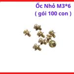 Ốc M3x6 Gói 100 Chiếc, Vít Lắp Ráp Máy Hàn MIG TIG MMA, Phụ Kiện Cố Định Bo Công Suất Và Khung Máy Điện Tử