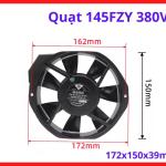 Quạt làm mát biến tần 380V chính hãng, quạt 145FZY 380V chịu nhiệt tốt, quạt 380V mã 145FZY cao cấp, đảm bảo luồng gió mạnh không suy hao, giải pháp tối ưu cho việc làm mát máy móc hệ thống