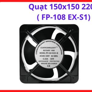 Quạt tản nhiệt tủ điện áp 220V model FP-108 EX-S1 thiết kế chuẩn kỹ thuật, lắp đặt dễ dàng cho các hệ thống máy móc và tủ điện công suất lớn