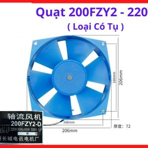 Thiết bị phụ trợ tủ điện lớn chuyên dụng, quạt 200FZY2 220V loại có tụ chịu tải trọng vừa, phụ kiện cơ điện chất lượng cao giúp duy trì nhiệt độ ổn định và bảo vệ toàn diện hệ thống máy khỏi các sự cố quá nhiệt nguy hiểm