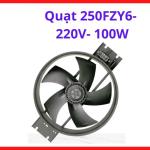 Quạt khung nhôm tản nhiệt 100W chính hãng tiêu chuẩn quốc tế, quạt 250FZY6 220V 100W thông minh, linh kiện quạt làm mát tủ điện lớn chịu lực, giải pháp hoàn hảo cho các dự án cơ điện đòi hỏi độ chính xác cao